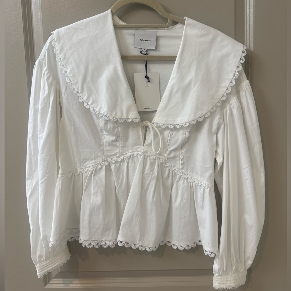 NWT reformation white top